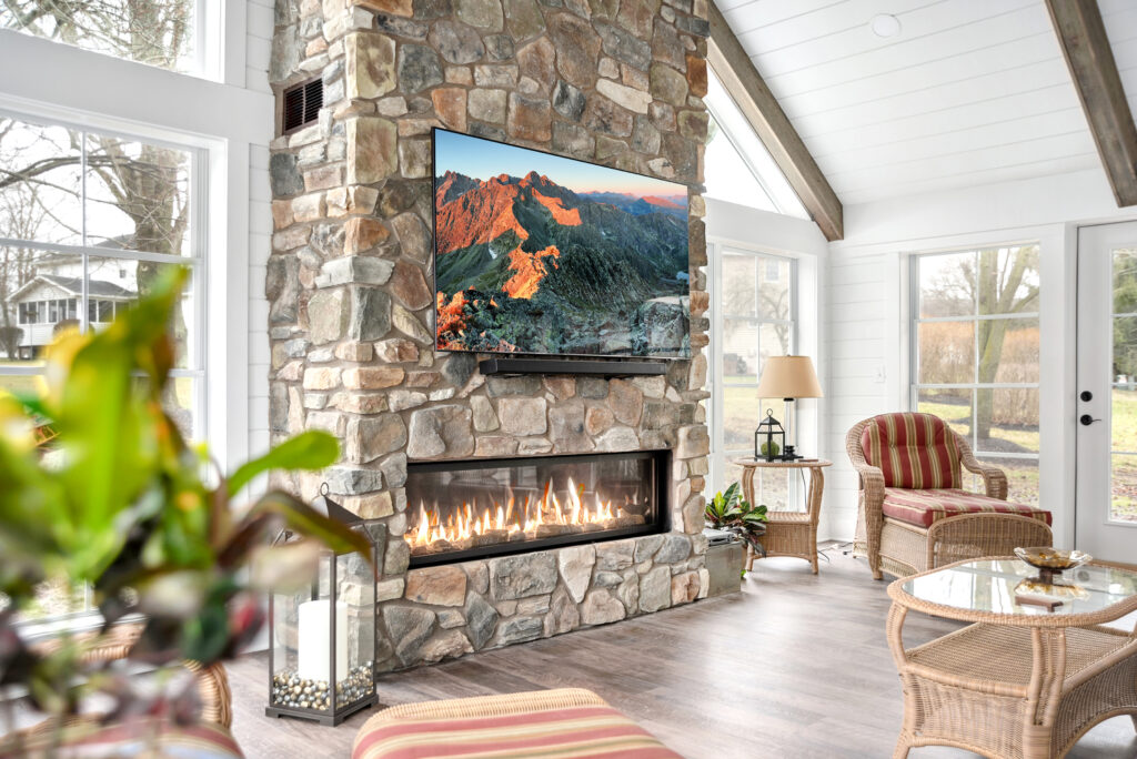 Fireplace Escape to Nature