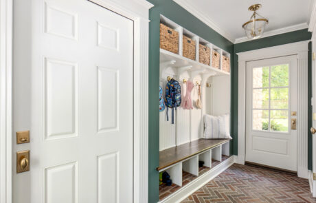 Entryway Remodel with Built In Storage